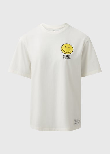 Smiley Ecru T-Shirt