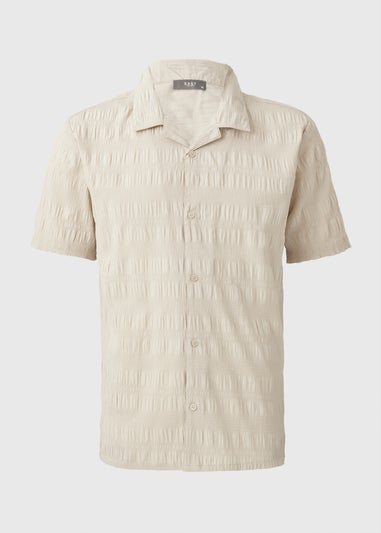 Ecru Smart Textured Shirt