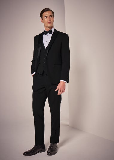 Taylor & Wright Black Tailored Trousers