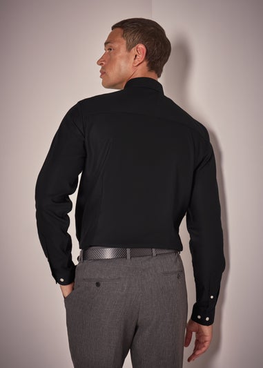 Taylor & Wright Black Slim Fit Shirt