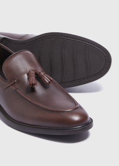 Brown Slim Smart Loafers