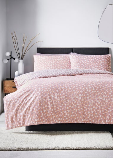 Lilac Leopard Duvet Set