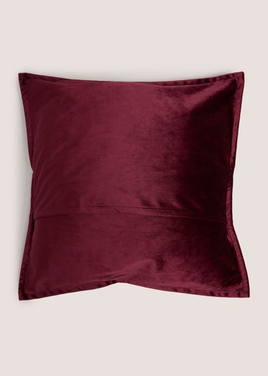 Burgundy Velvet Cushion