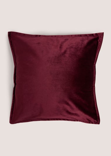 Burgundy Velvet Cushion