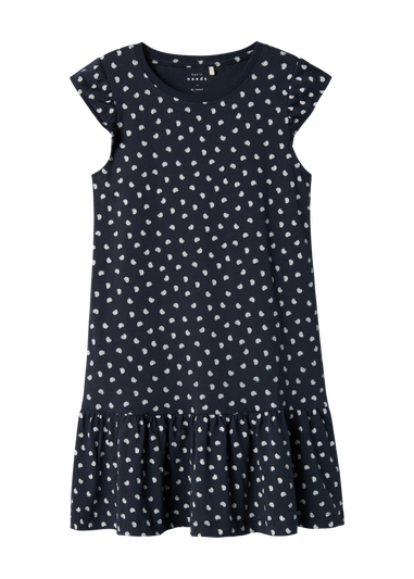 Name It Girls Navy Shell Dress (6-12yrs)