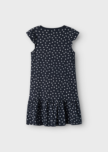 Name It Girls Navy Shell Dress (6-12yrs)