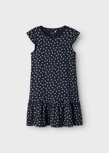 Name It Girls Navy Shell Dress (6-12yrs)