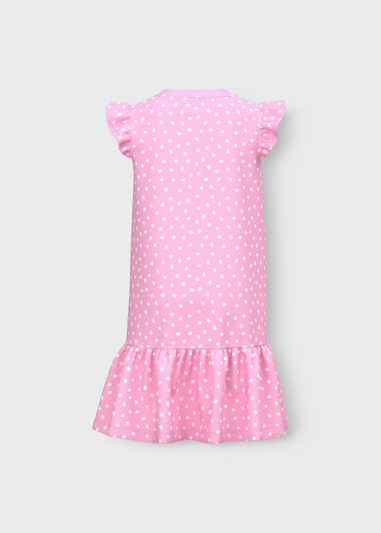 Name It Girls Pink Shell Dress (7-12yrs)