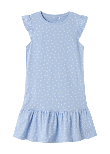 Name It Girls Blue Shell Dress (7-12yrs)