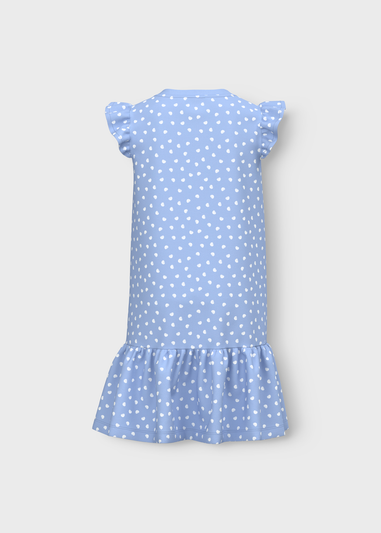 Name It Girls Blue Shell Dress (7-12yrs)