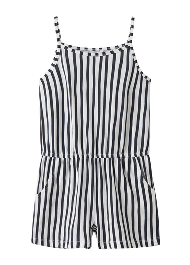 Name It Girls Navy Stripe Playsuit (6-12yrs)