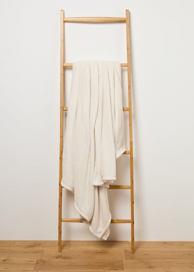 Ivory Large Throw