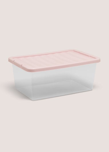 Pink 12L Storage Box