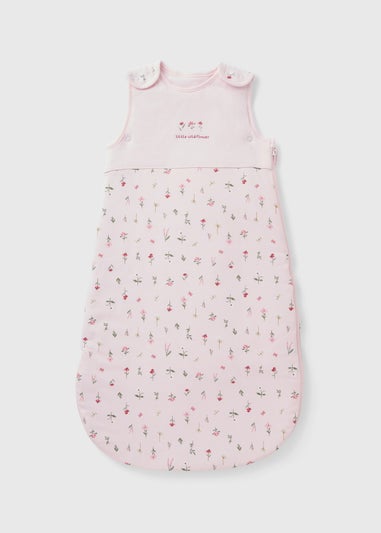 Baby Pink Floral Sleeping Bag (Newborn-18mths)