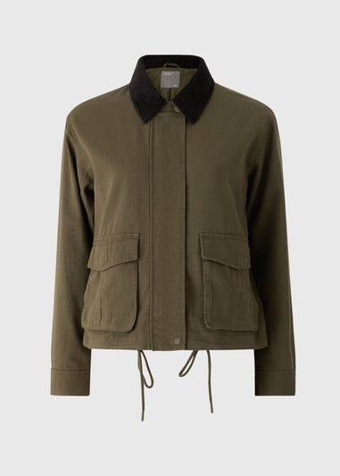 Khaki Utility Barn Jacket