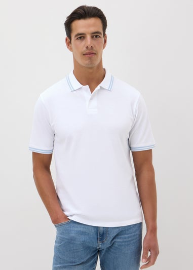 White Plain Polo Shirt