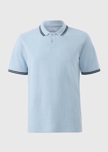 Blue Tipped Polo Shirt