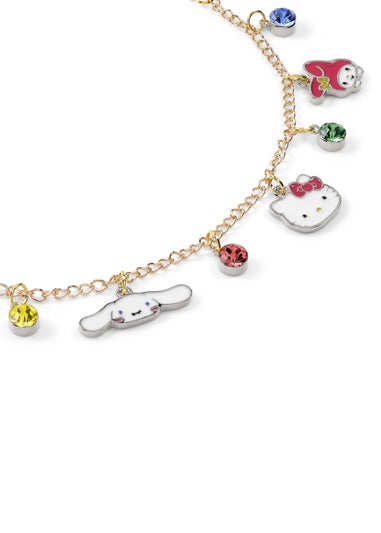 Hello Kitty Silver Charm Bracelet