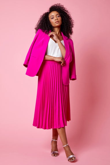 Roman Candy Pink Classic Stretch Blazer