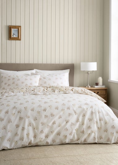 Catherine Lansfield Isadora Floral Reversible Duvet Cover Set