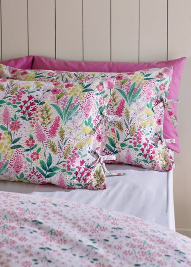 Catherine Lansfield Tilly Floral Reversible Duvet Cover Set