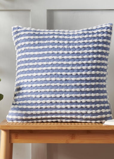 Catherine Lansfield Stab Stitch Cushion (43x43cm)