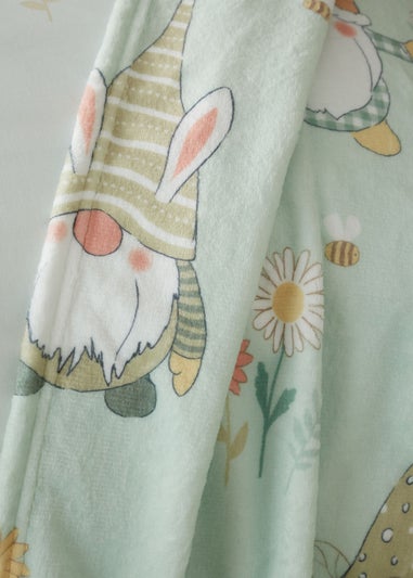 Catherine Lansfield Spring Gonks Cosy Fleece Blanket Throw (130x170cm)