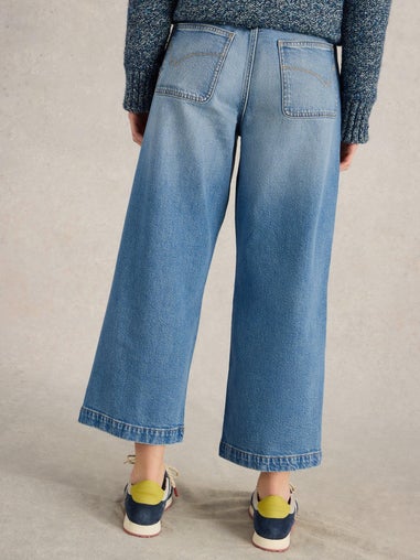 7/8-Jeans Tia mit weitem Bein