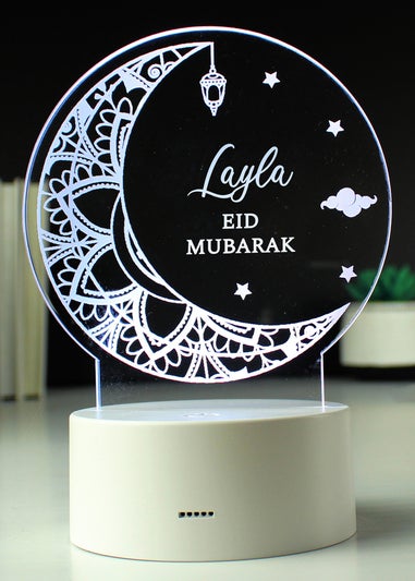 Personalised Memento Company White Eid & Ramadan LED Light