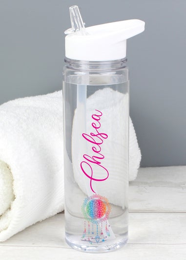 Personalised Memento Company Clear Dream Catcher Water Bottle