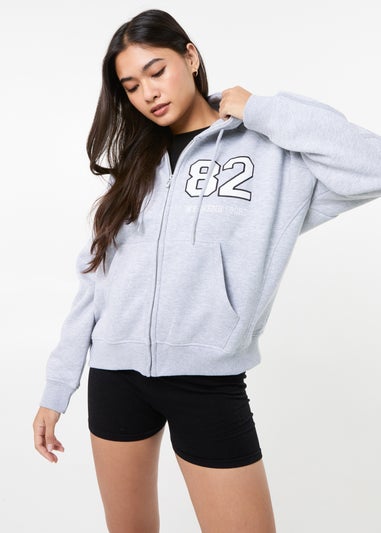 Pink Vanilla Grey Weekend Sport Zip Up Hoodie