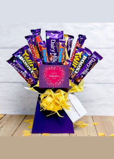 Funky Hampers Valentines Cadbury Bouquet