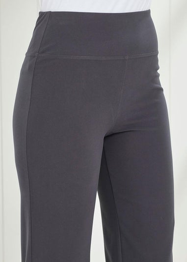 Cotton Traders Dark Grey Soft Touch Stretch Yoga Pants