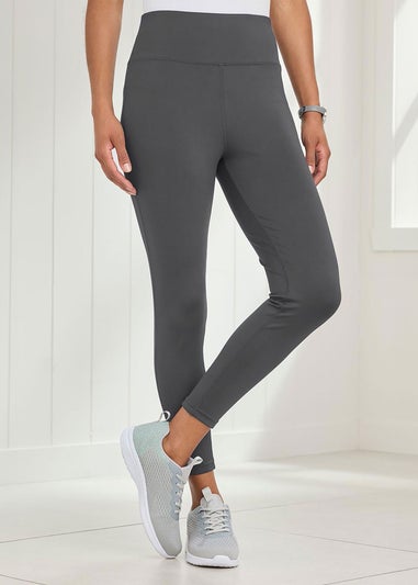 Cotton Traders Dark Grey Stretch Leggings