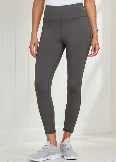 Cotton Traders Dark Grey Stretch Leggings