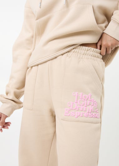 Pink Vanilla Stone Hot Girls Cuffed Joggers