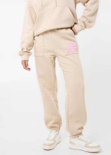 Pink Vanilla Stone Hot Girls Cuffed Joggers