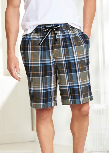 Cotton Traders Multi Brushed Lounge Shorts