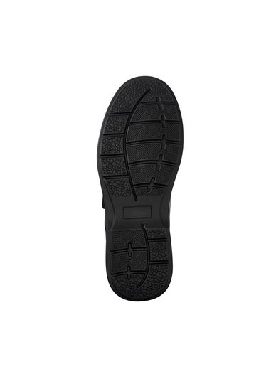 Cotton Traders Black Core Comfort Adjustable Shoes