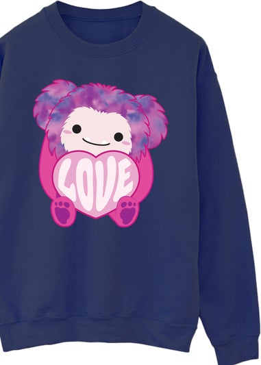 Squishmallows Woxie Love Navy Sweatshirt