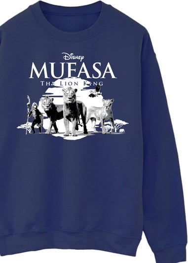 Disney Mufasa Sunset Men Navy Sweatshirt