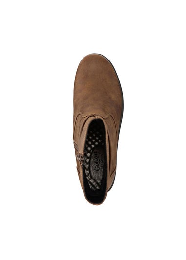 Cotton Traders Chestnut Core Comfort Flexisole Boots