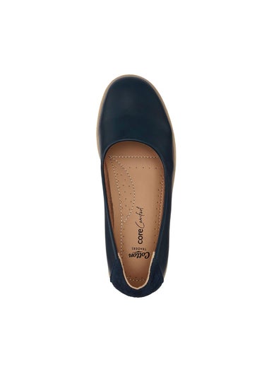 Cotton Traders Dark Blue Core Comfort Flexisole Shoes