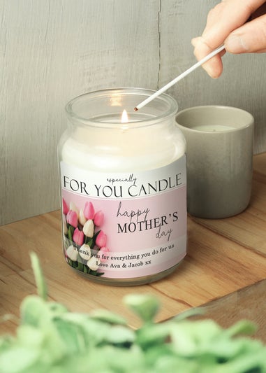 Personalised Memento Company Especially For You Mothers Day Scented Jar Candle