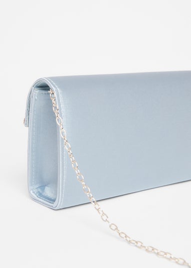 Quiz Blue Diamante Clutch