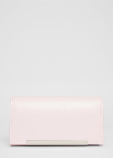 Quiz Pink Long Clutch Bag