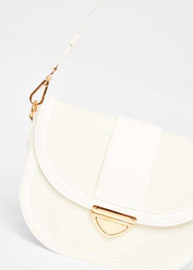 Quiz White Cross Body Bag