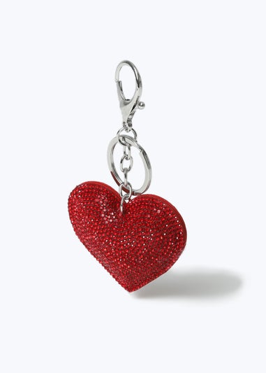 Red Mothers Day Heart Keychain