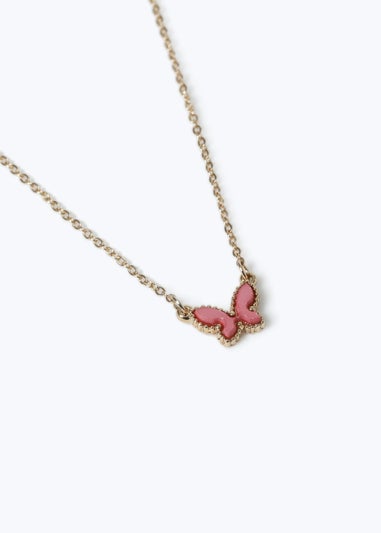 Muse Gold Butterfly Necklace