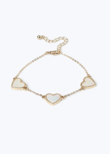 Muse Gold Heart Bracelet